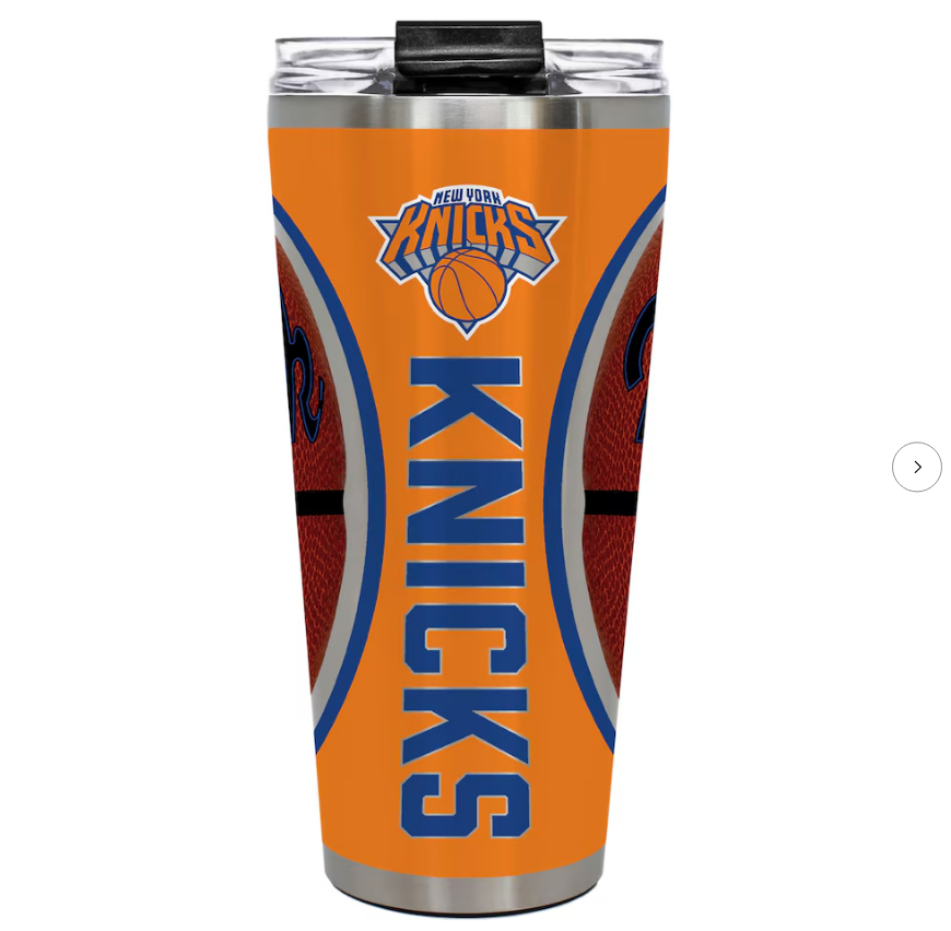 New York Knicks 32oz. Big Slim Game Ball Travel Tumbler
