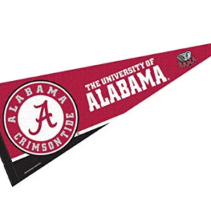 Alabama Crimson Tide Pennant Full Size Felt